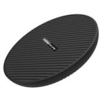 NILLKIN MC035 15W Powerflash Carbon Fiber Round Shaped Qi Standard Fast Wireless Charger for iPhone X/8 Plus/8 etc