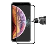 HAT PRINCE 0.2mm 3D Curved Carbon Fiber Tempered Glass Full Size Screen Protector for iPhone XR 6.1 inch
