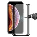 5PCS/Set HAT PRINCE 0.2mm 9H 2.5D Arc Edge Tempered Glass Full Size Screen Protector for iPhone XS Max 6.5 inch