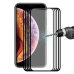 5PCS/Set HAT PRINCE 0.2mm 9H 2.5D Arc Edge Tempered Glass Full Size Screen Protector for iPhone XR 6.1 inch