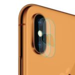 [2PCS] HAT PRINCE [Anti-scratch] Tempered Glass Camera Lens Protector 0.2mm 9H 2.15D Arc Edge for iPhone XS Max 6.5 inch