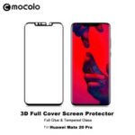 MOCOLO Full Screen Tempered Glass Protector Film for for Huawei Mate 20 Pro 3D Curved Full Glue – Black