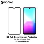 MOCOLO for Huawei Mate 20 3D Curved Full Glue Full Coverage Tempered Glass Screen Protector – Black