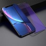 BENKS V Pro [Anti Blue Ray] [Curved Hot-bending] Full Screen Covering Tempered Glass Protector for iPhone XR 6.1 inch