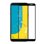 HAT PRINCE for Samsung Galaxy J6 (2018) 0.26mm 9H 6D Curved Full Size Tempered Glass Screen Protector – Black