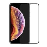HAT PRINCE for iPhone XS Max 6.5 inch Tempered Glass Screen Protective Film [6D Curved Edge] [Alignment Frame] 0.26mm 9H Full Size
