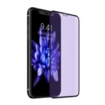 KINGXBAR 2.5D Silk Print Anti-blue-ray Full Covering Tempered Glass Screen Protection Film for iPhone XS Max 6.5 inch