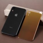RURIHAI for iPhone XR 6.1 inch Soft PET Back Cover Guard Film [Gradient Color] [3D Curved] – Gold