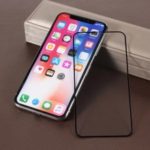 For iPhone XS / X 5.8 inch 9H Anti-fingerprint Frosted Full Coverage Tempered Glass Protector Film