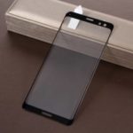 RURIHAI 3D Curved HD Clear Tempered Glass Full Screen Protector Anti-explosion for Sony Xperia XZ3 – Black