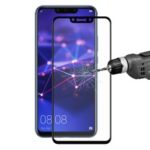 HAT PRINCE 3D Full Screen Tempered Glass Protector Film with Soft Carbon Fiber Edge for Huawei Mate 20 Lite