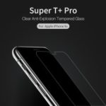 NILLKIN Super T+ Pro for iPhone XR 6.1-inch HD Clear Tempered Glass Screen Protector + Clear Back Cover Film