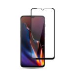 MOCOLO Silk Print Arc Edge Full Coverage Tempered Glass Screen Protector for OnePlus 6T – Black