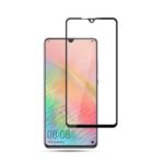 MOCOLO Silk Print Arc Edge Full Coverage Tempered Glass Screen Protector for Huawei Mate 20 X – Black