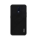 MOFI Bright Shield II Bi-color Cloth Coated PC TPU Hybrid Case for OnePlus 6T – All Black