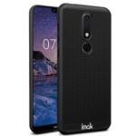 IMAK Jazz Mesh PC Phone Hard Shell + Screen Protector Film for Nokia X6 (2018)