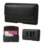 5.2 inch PU Leather Holster Case for Sony Xperia XA2, Size: 14.6 x 7.8 x 1.8cm – Black