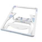 WIWU Foldable Laptop Stand Fast Heat Dissipation Aluminum Alloy Bracket Multi-angle Adjustment – Silver