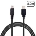 8m Mini USB 5Pin to USB 2.0 Male Data Cable for Phone & Camera
