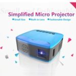 UNIC MY20 Mini LED Projector Home Theater Support USB/TF Card/AV/HDMI/IR Input – US Plug