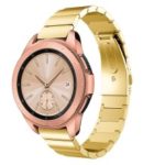 Butterfly Lock Link Stainless Steel Watch Band Replacement for Samsung Galaxy Watch 42mm, Width: 20mm – Gold