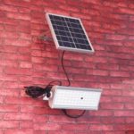 30W Outdoor Solar Flood Light 2500lm 65-LED Radar Sensor IP65 Waterproof Wall Lamp