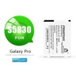 PISEN TS-MT-S5830 1350mAh 3.7V Removable Li-polymer Battery for Samsung Galaxy Ace S5830 / Galaxy Pro / S7250D / S7500 / S7508 / M290S / Wave M