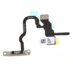 For iPhone X 5.8 inch OEM Power ON/OFF Switch Button Flex Cable with Metal Plate Replacement Part
