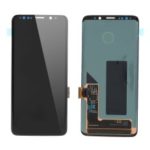 LCD Screen and Digitizer Assembly Part for Samsung Galaxy S9 G960 (Non-OEM Screen Glass Lens, OEM Other Parts) – Black