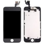 For iPhone 6 4.7-inch LCD Screen and Digitizer Assembly Replacement with Small Parts [Without Home Button] (Made by China Manufacturer, Century Tech Glass) – Black