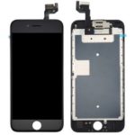 LCD Screen and Digitizer Assembly with Small Parts for iPhone 6s 4.7-inch [Without Home Button] (Made by China Manufacturer, Century Tech Glass) – Black