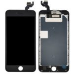 For iPhone 6s Plus LCD Screen and Digitizer Assembly Part with Small Parts [Without Home Button] (Made by China Manufacturer, Century Tech Glass) – Black
