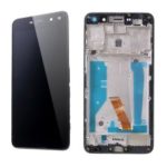 LCD Screen and Digitizer Assembly + Frame for Huawei Y6 (2017) – Black