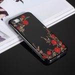 GIRLSCASE Flower Pattern Rhinestone Hybrid Case for iPhone 8 / 7 4.7 inch