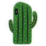 3D Cactus Shape Silicone Protective Phone Cover for iPhone XS Max 6.5 inch