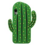 3D Cactus Shape Silicone Mobile Phone Case for iPhone XR 6.1 inch