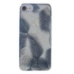 ROAR KOREA Patterned IMD PC + TPU Mobile Casing for iPhone 8 / 7 / 6 4.7 inch – Blue / White