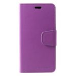 MERCURY GOOSPERY Sonata Diary Leather Casing Cover for iPhone XR 6.1 inch – Purple