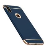 MOFI Guard Series Detachable 3-in-1 Plating PC Back Case for iPhone XS Max 6.5 inch – Dark Blue