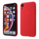 Matte TPU Case Skin-touch Soft Cellphone Cover for iPhone XR 6.1 inch – Red
