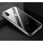 TOTU Ultra-thin Transparent TPU Bumper + PC Back Case for iPhone XS Max 6.5 inch