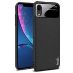 IMAK Jazz Lens Cowboy Matte PC Mobile Case + Screen Protector for iPhone XR 6.1 inch – Black
