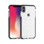 3D Diamond Texture TPU Soft Cell Phone Case for iPhone XS Max – Black