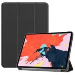 Tri-fold Stand Smart PU Leather Protection Case for iPad Pro 12.9-inch (2018) – Black