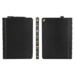 Vintage Style PU Leather Stand Card Holder Protection Case for iPad Pro 12.9 (2017) / (2015) – Black