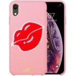 NILLKIN Plush PU Leather Coated PC Case for iPhone XR 6.1 inch – Pink