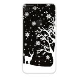 For iPhone 8/7 4.7 inch Pattern Printing Soft TPU Case – Tree and Deer