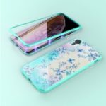NILLKIN Blossom Case for iPhone XR 6.1 inch Magnetic Adsorption Tempered Glass and PC Phone Cover