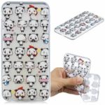 Pattern Printing Embossment TPU Case Mobile Accessory for Samsung Galaxy J4 Plus – Cartoon Panda