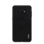 MOFI Bright Shield Series Slim TPU + PC + Cloth Hybrid Case for Samsung Galaxy J4+ – Black